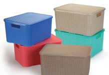 Caixas organizadoras garantem beleza e pouco gasto