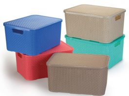 Caixas organizadoras garantem beleza e pouco gasto