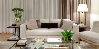 Mesa de centro em vidro Mesa de centro em vidro