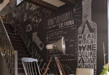 Ambientes perfeitos para decorar com o quadro-negro Quadro Negro na Decoração