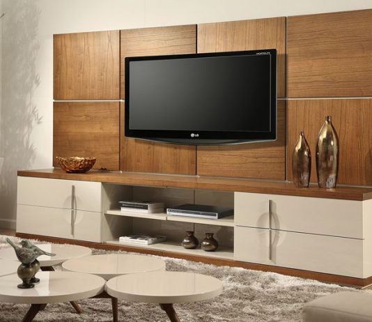 Os modelos mais belos de rack para TV e como eles colaboram com a decoração Modelos de Rack para TV